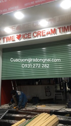 Cửa cuốn Đài Loan Biên Hòa dày 7 Dem