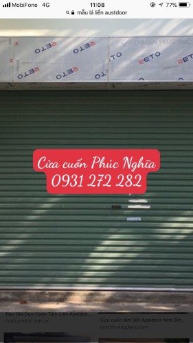 Cửa cuốn tấm liền AP Austdoor 0.51mm Series 2